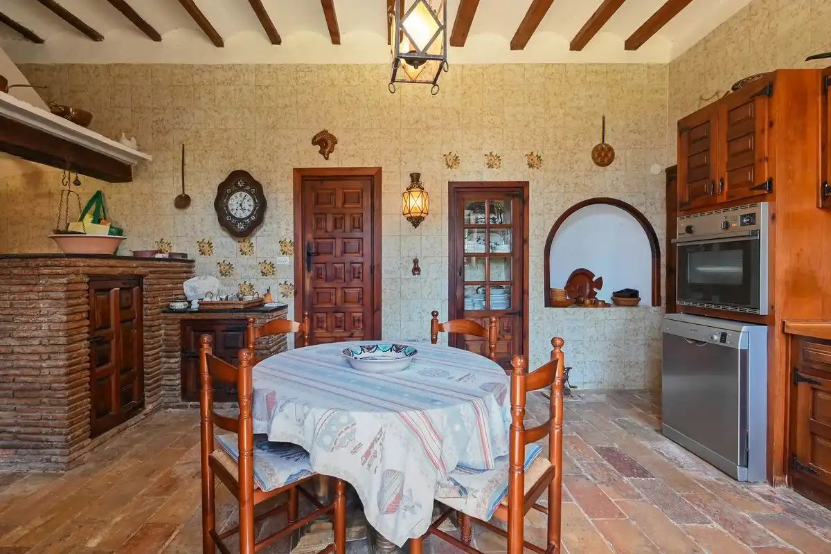 Esszimmer von Country house zum Verkauf in Dénia mit Terrasse und Schwimmbad