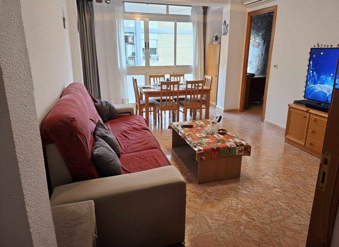 Living room of Apartment for sale in Gandia  with Balcony