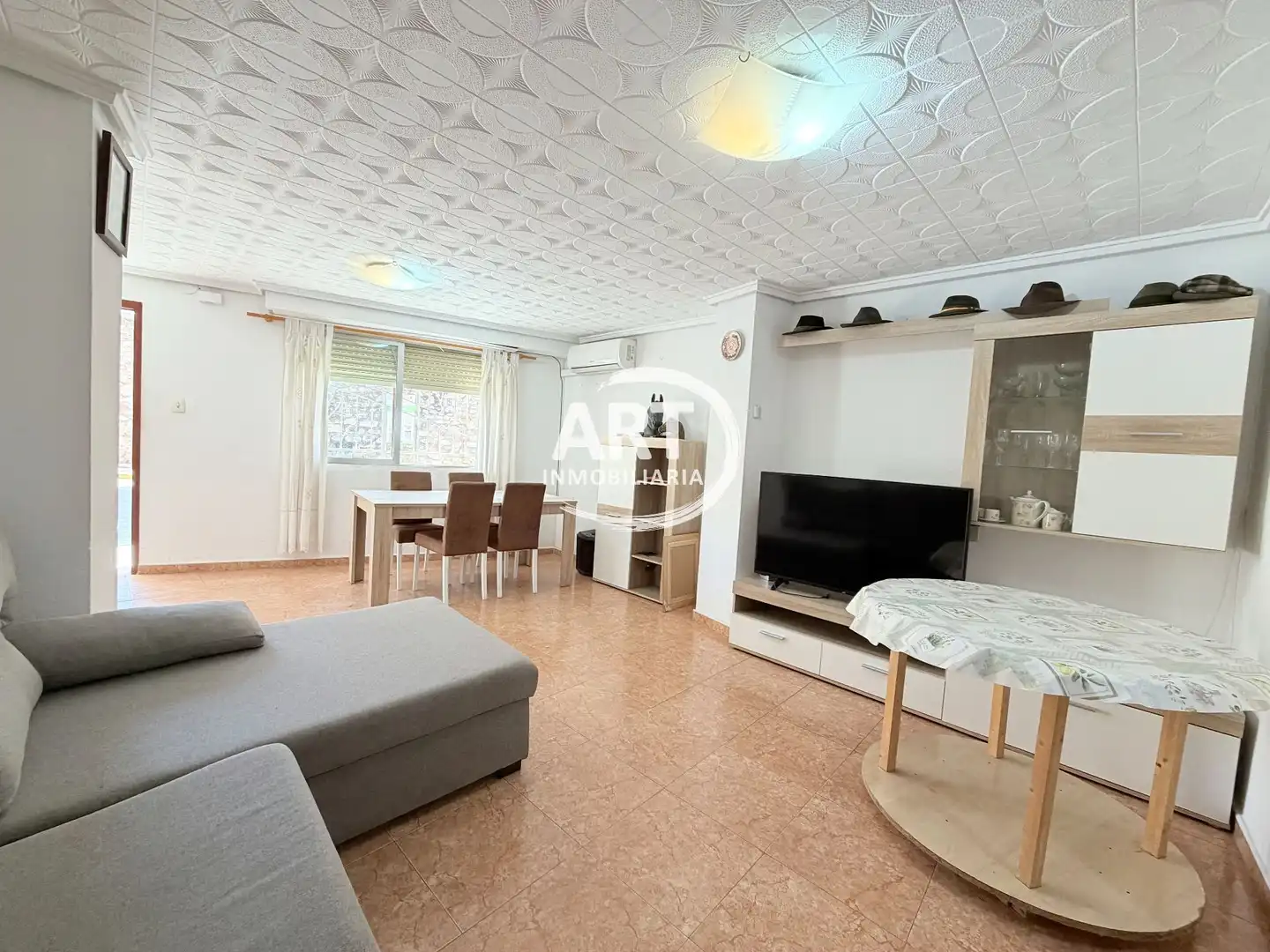 Sala de estar de Finca rústica en venta en Bétera con Aire acondicionado, Calefacción y Terraza