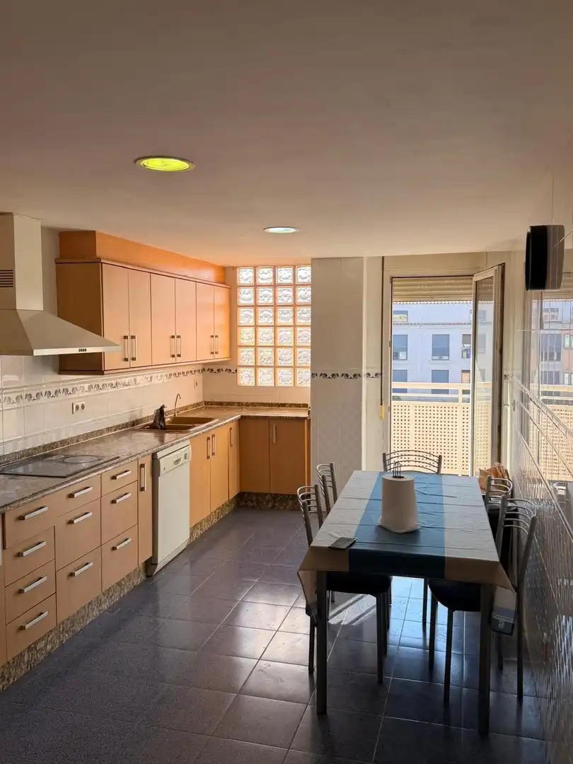 Kitchen of Attic for sale in Vila-real  with Air Conditioner, Terrace and Furnished