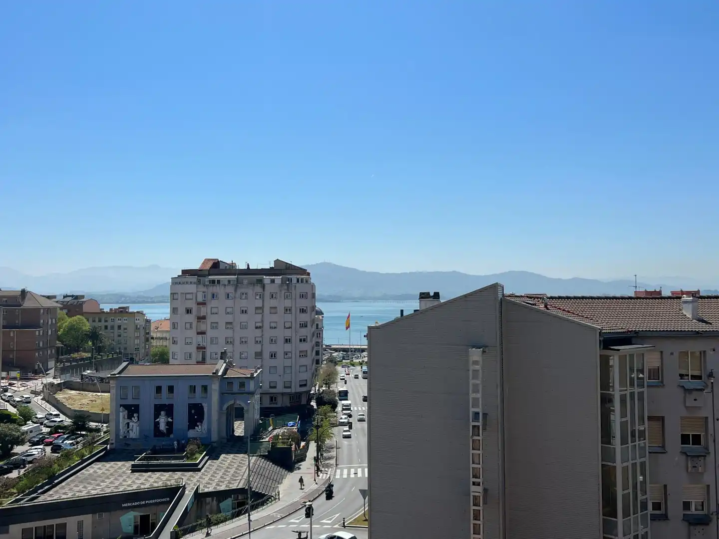 Vista exterior de Piso en venta en Santander