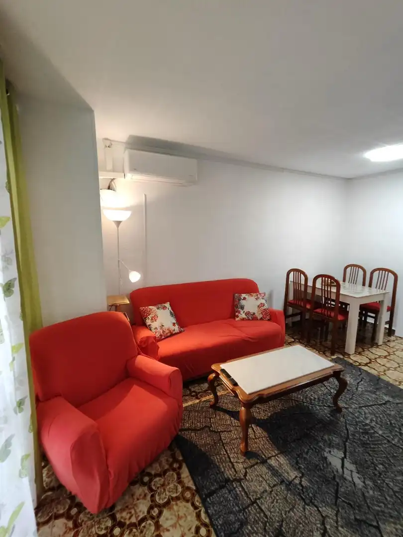 Sala de estar de Apartamento en venta en Alicante / Alacant con Aire acondicionado, Calefacción y Terraza