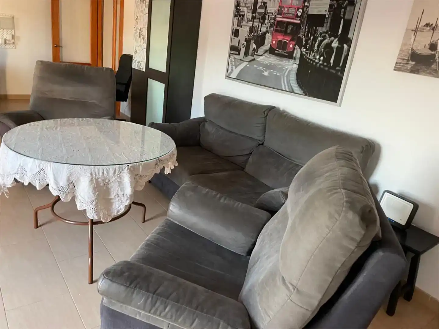 Sala de estar de Piso en venta en Alanís con Aire acondicionado, Amueblado y Balcón