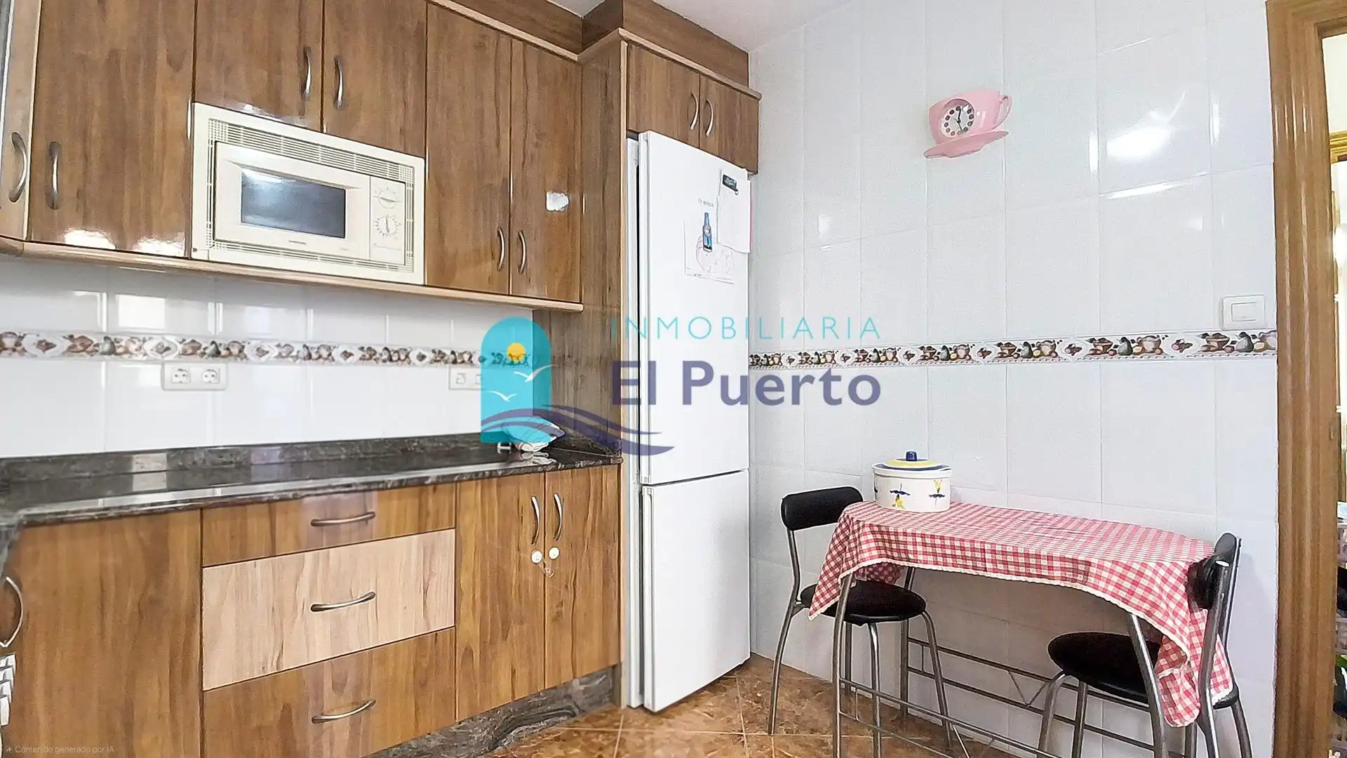 Cocina de Dúplex en venta en Mazarrón con Aire acondicionado, Terraza y Trastero