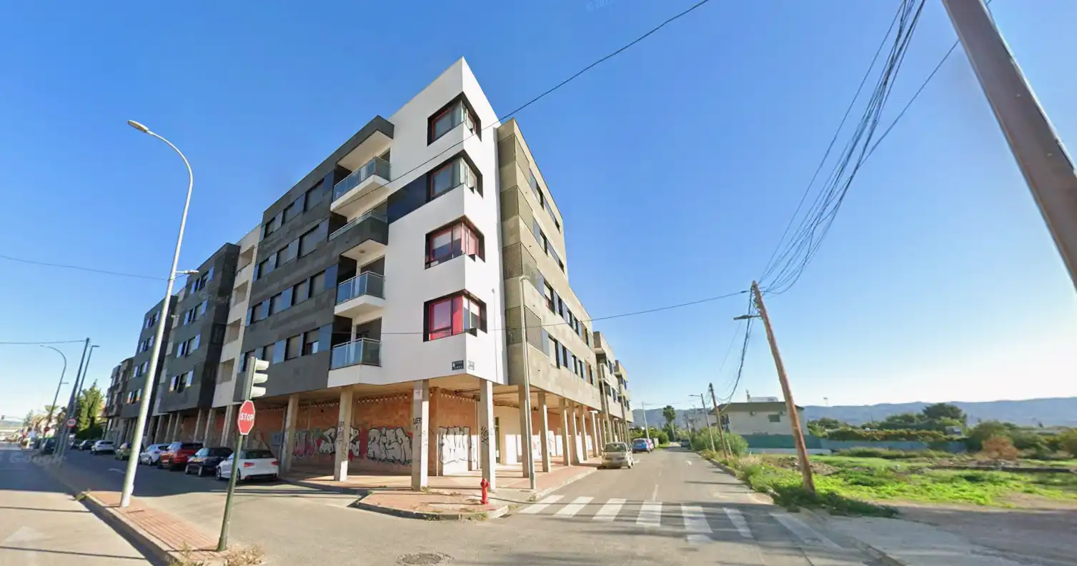 Vista exterior de Piso en venta en Murcia