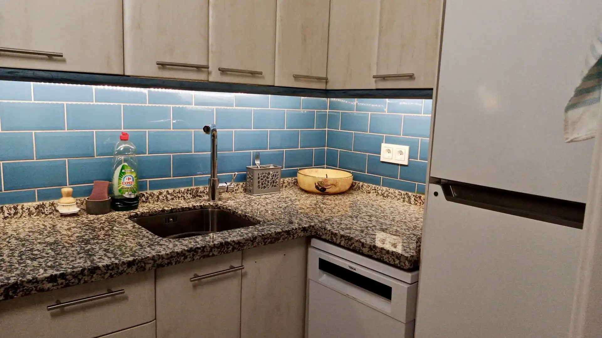 Kitchen of Apartments for rent in Marbella  with Air Conditioner, Heating and Terrace