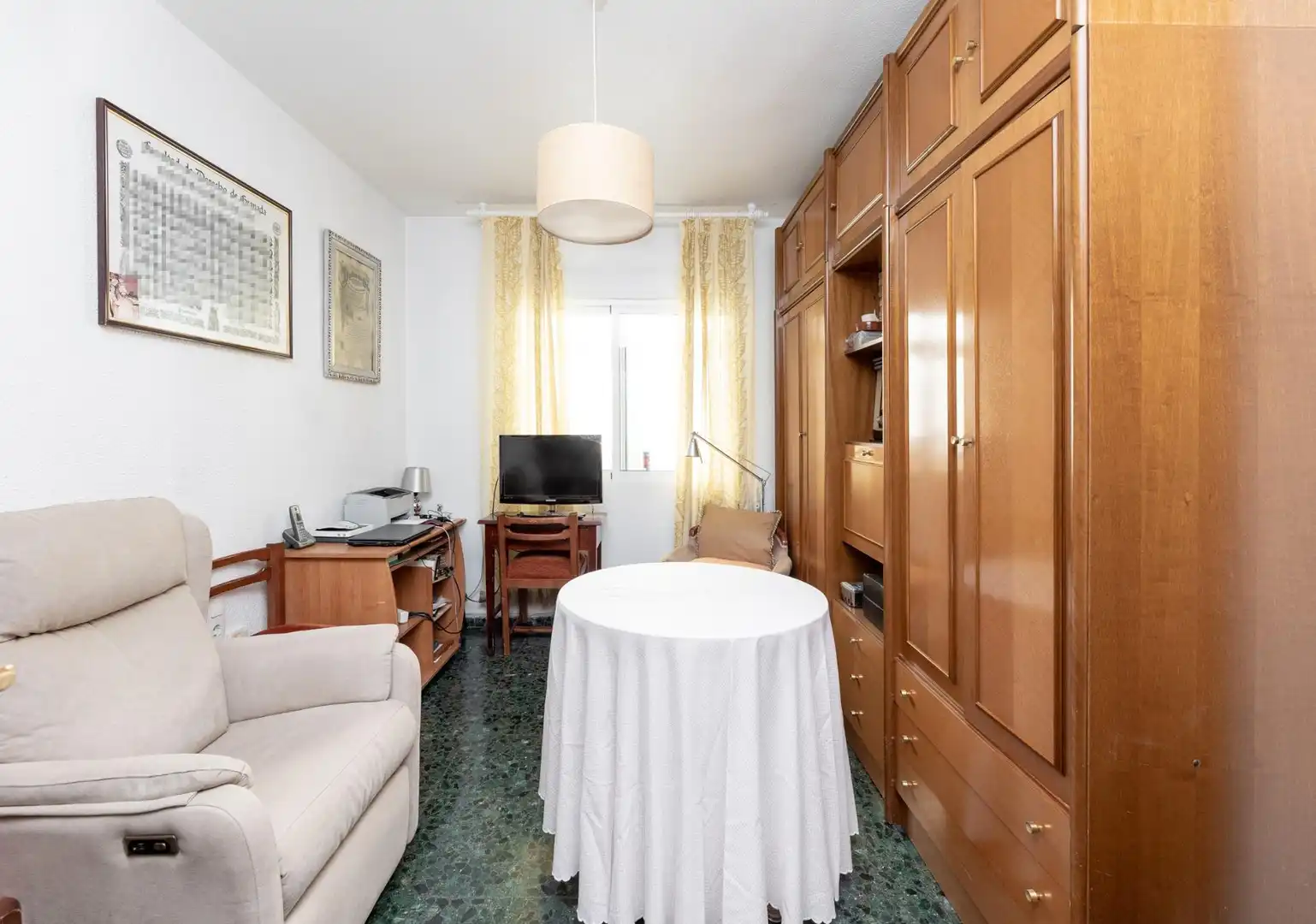 Bedroom of Flat for sale in Granada  with Terrace, Storage room and Balcony