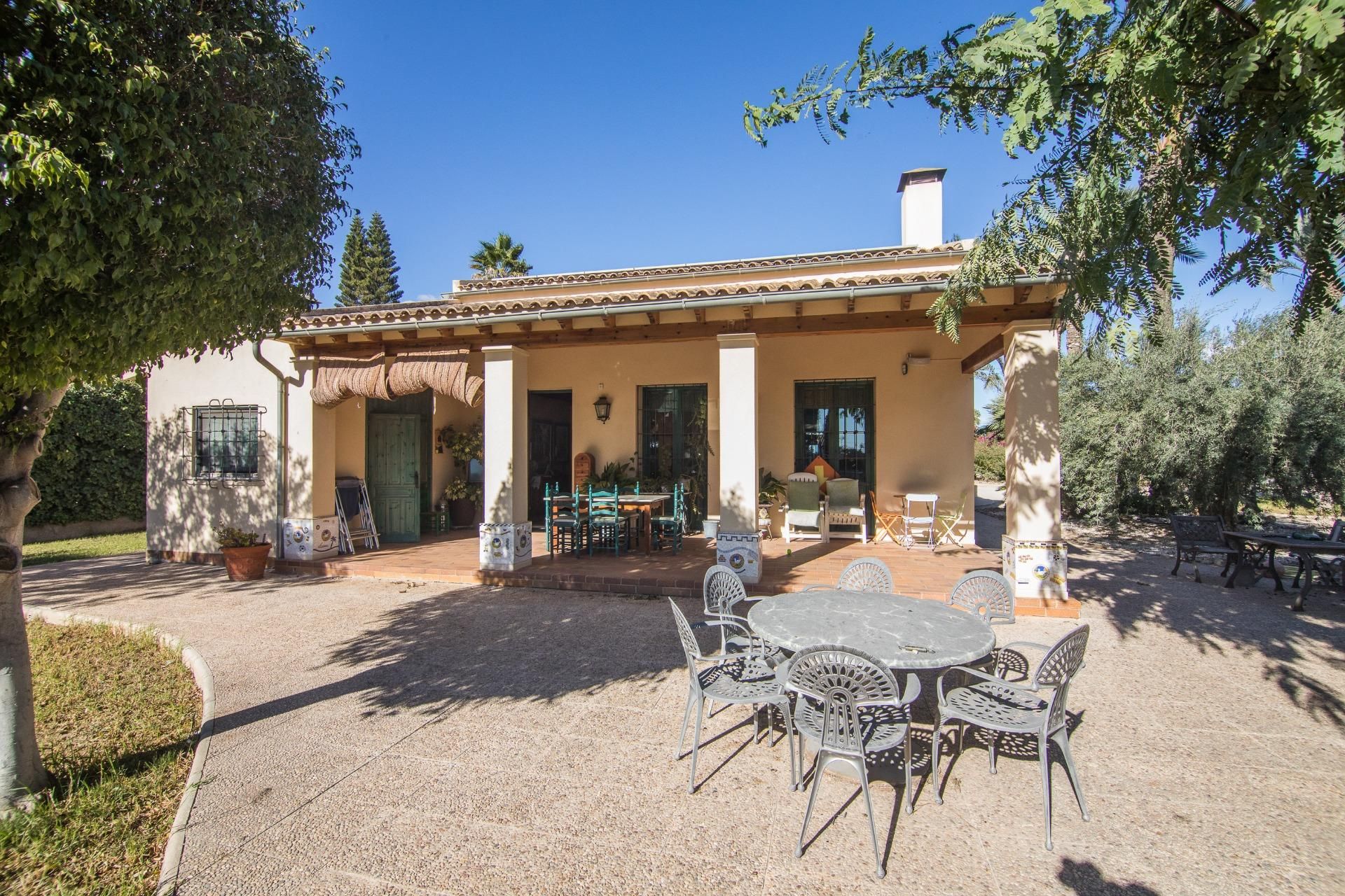 Garden of House or chalet for sale in Elche / Elx  with Heating, Private garden and Swimming Pool