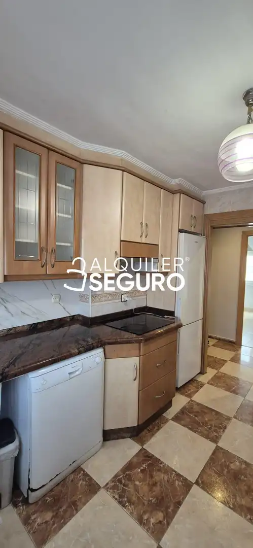Kitchen of Flat for rent in Gijón 