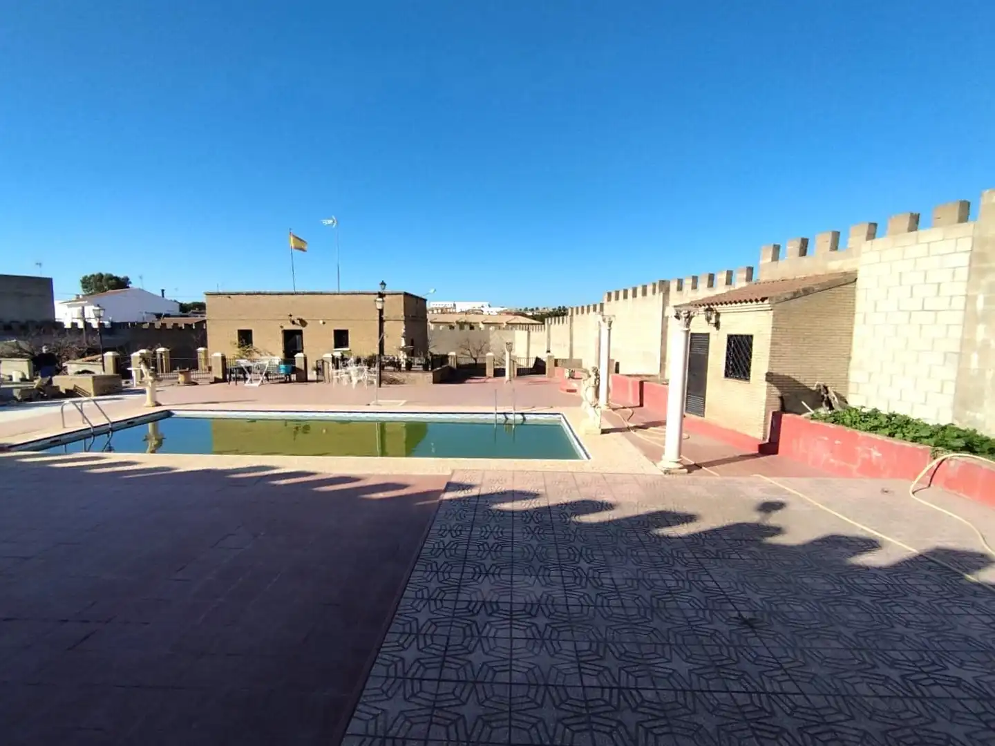 Piscina de Casa o chalet en venta en Burguillos con Jardín privado, Terraza y Piscina