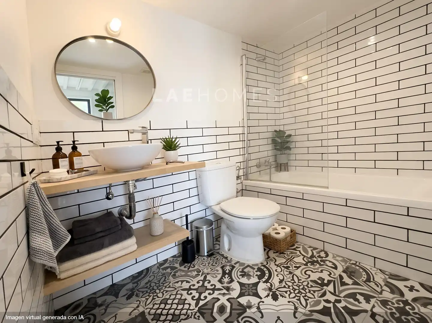Badezimmer von Maisonette zum Verkauf in Sevilla mit Klimaanlage, Heizung und Terrasse