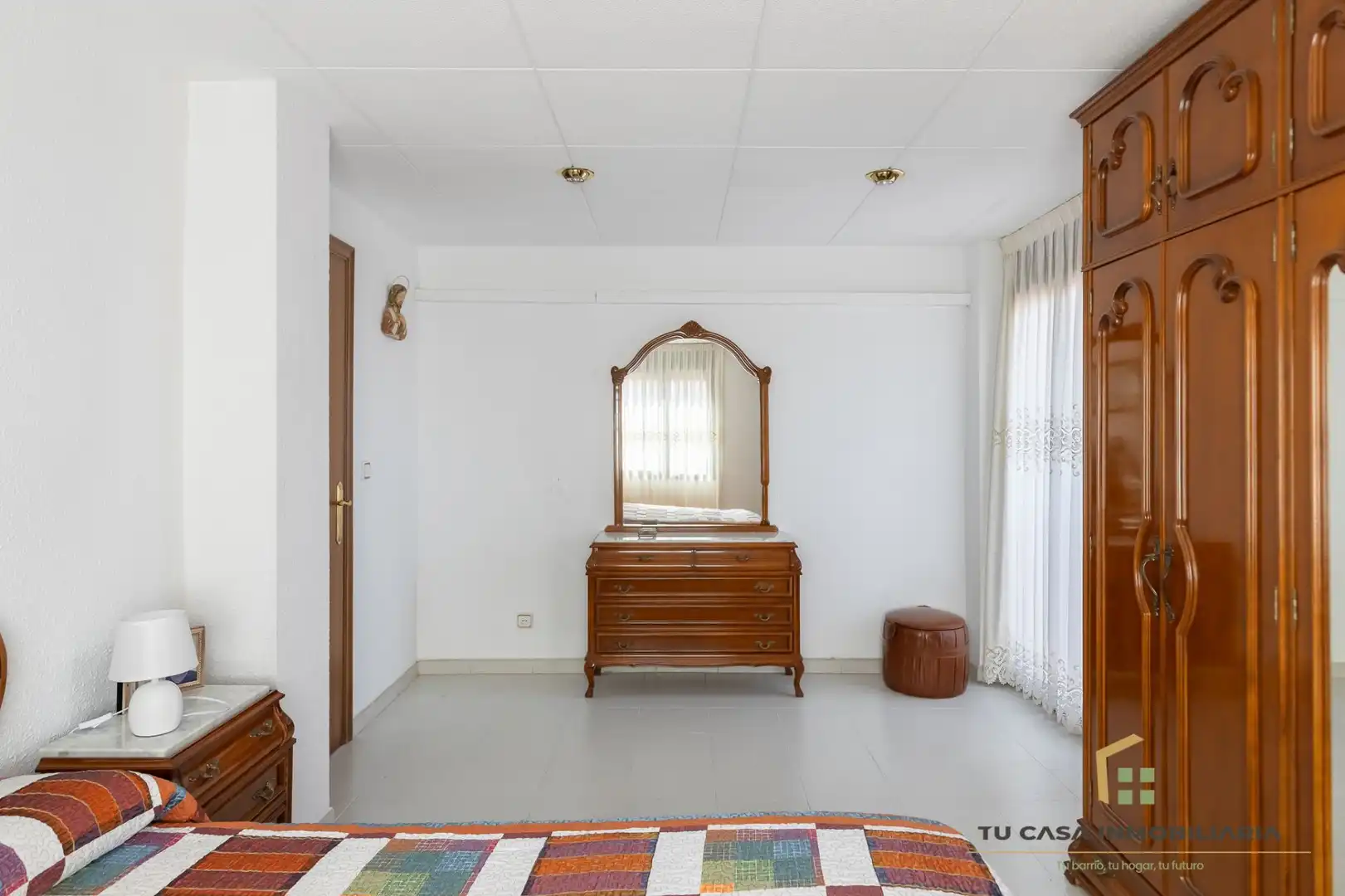 Bedroom of Apartments for sale in Badalona  with Air Conditioner and Heating