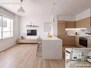 Cocina de Apartamento en venta en Mogán con Terraza