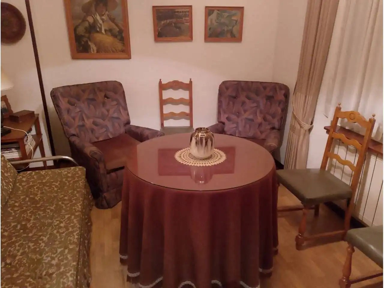 Comedor de Piso en venta en La Solana   con Calefacción, Parquet y Terraza