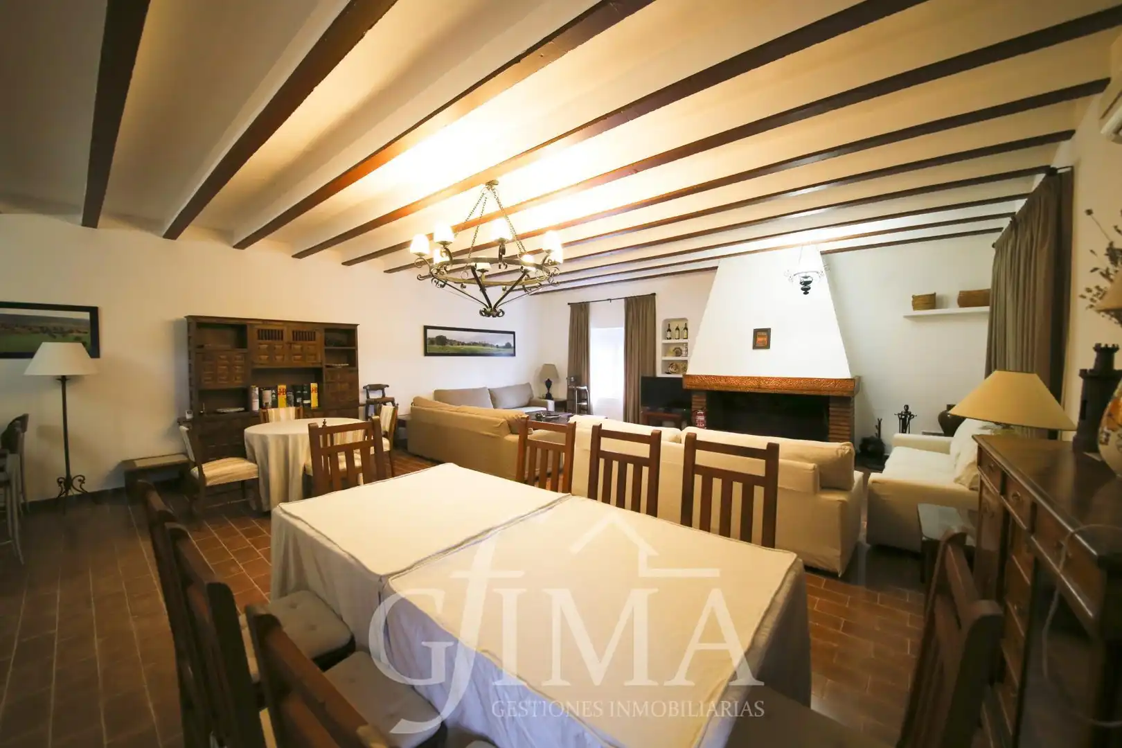 Dining room of Houses for sale in Argamasilla de Alba  with Air Conditioner, Heating and Terrace
