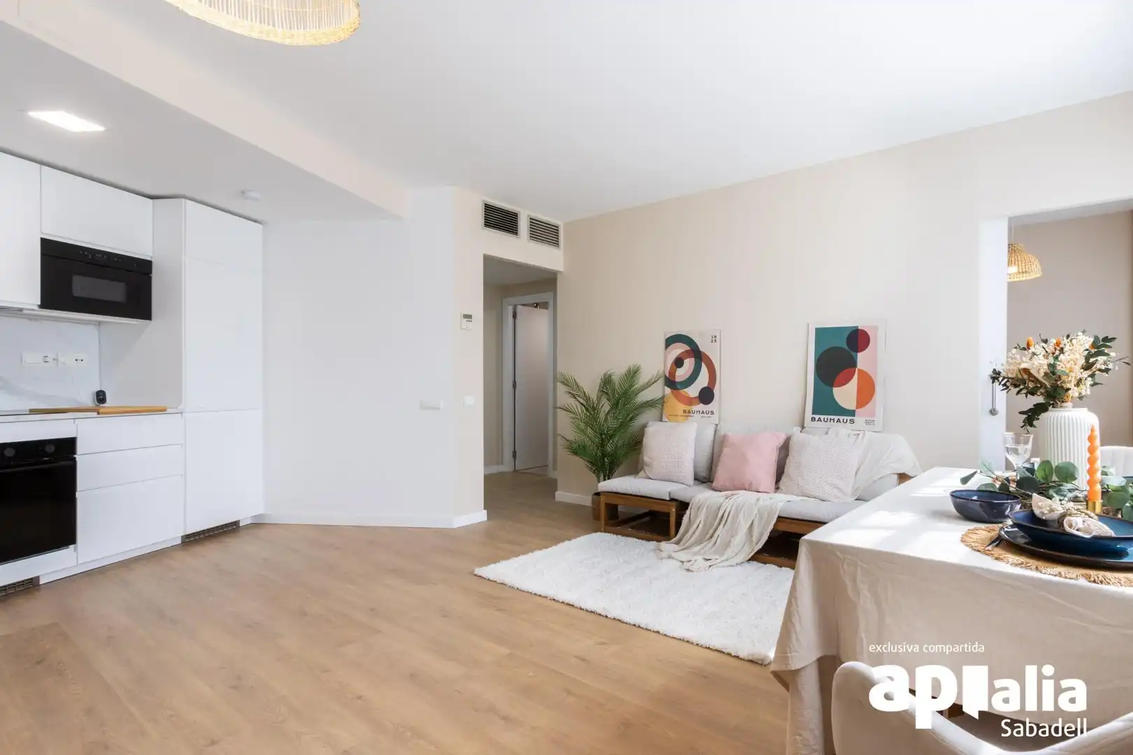 Sala de estar de Piso en venta en Sant Quirze del Vallès con Aire acondicionado y Calefacción