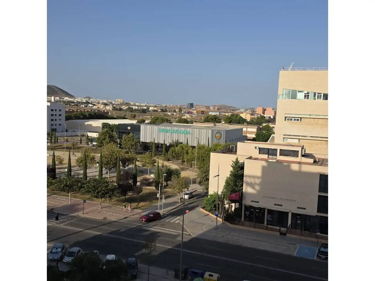 Außenansicht von Wohnung zur Miete in Cartagena mit Klimaanlage, Heizung und Möbliert