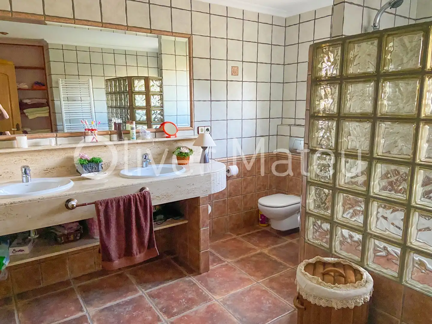 Badezimmer von Haus oder Chalet zum Verkauf in Campos mit Klimaanlage, Heizung und Privatgarten