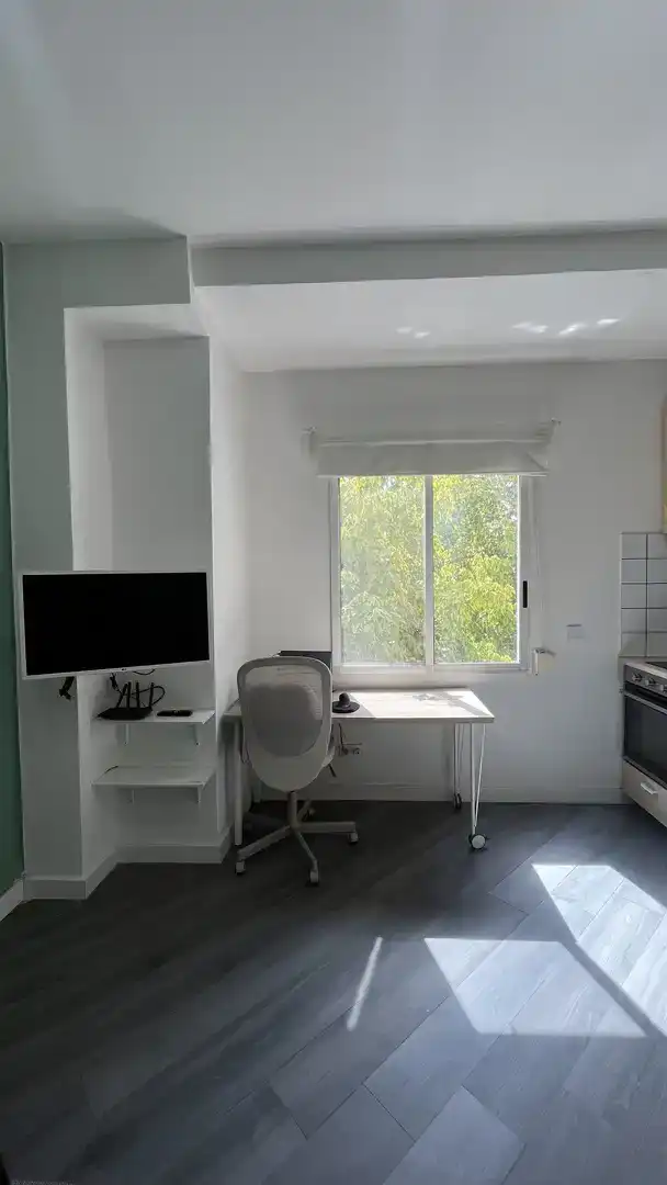 Wohnzimmer von Wohnung zur Miete in  Valencia Capital mit Klimaanlage