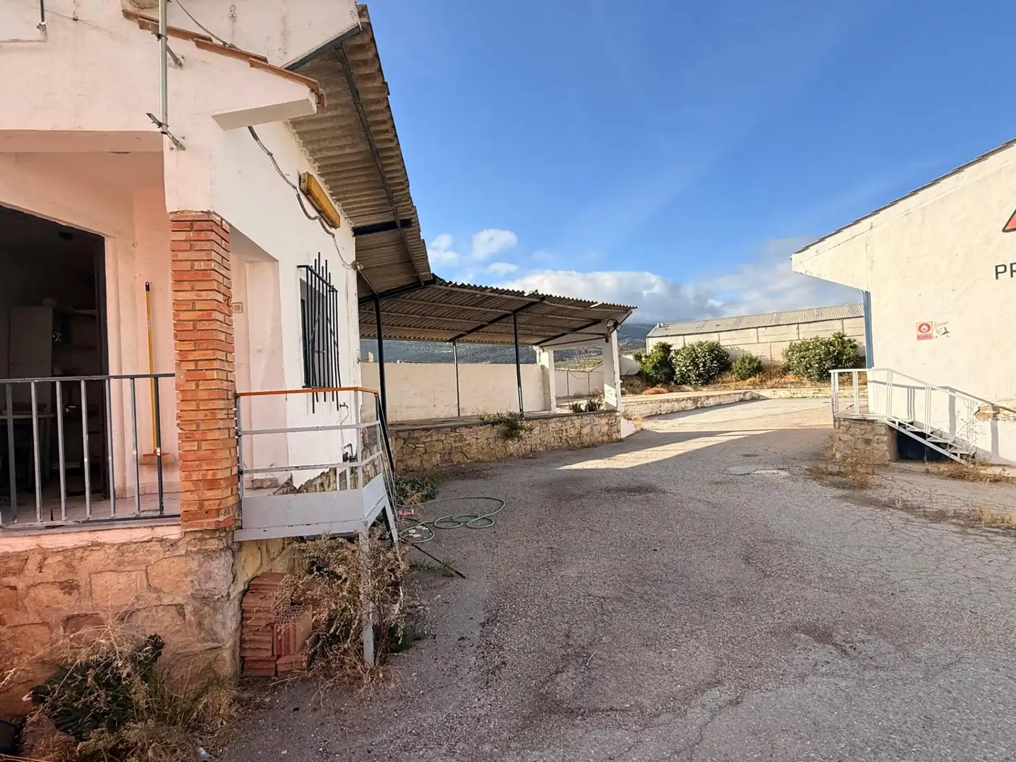 Vista exterior de Terreno industrial en venta en Jaén