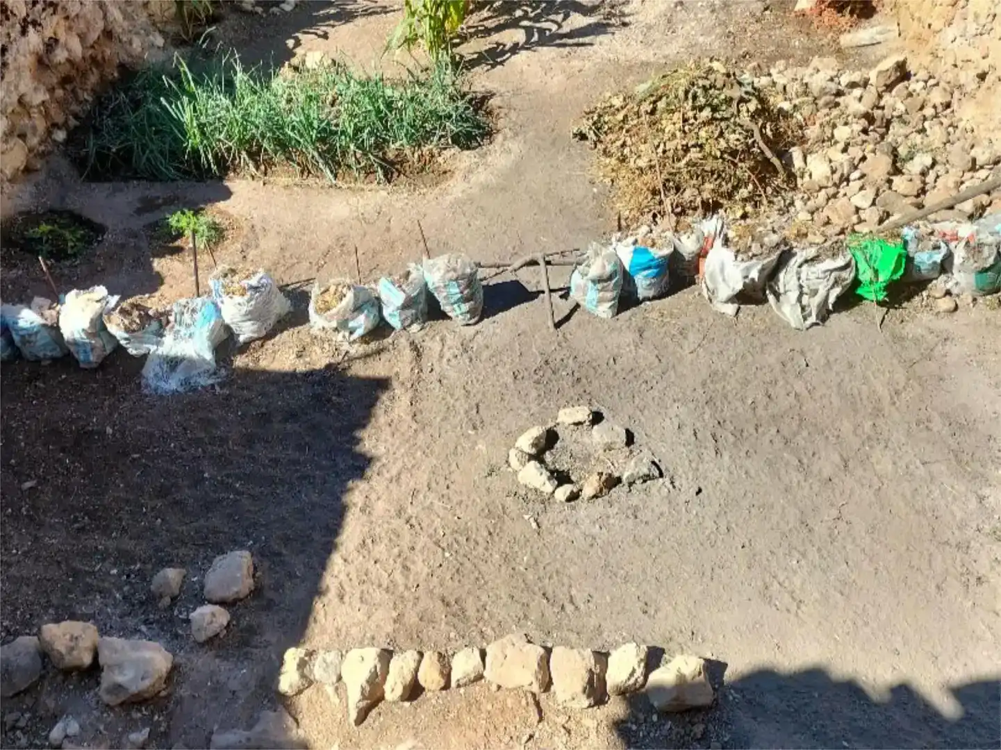 Jardí de Casa adosada en venda en Albendea