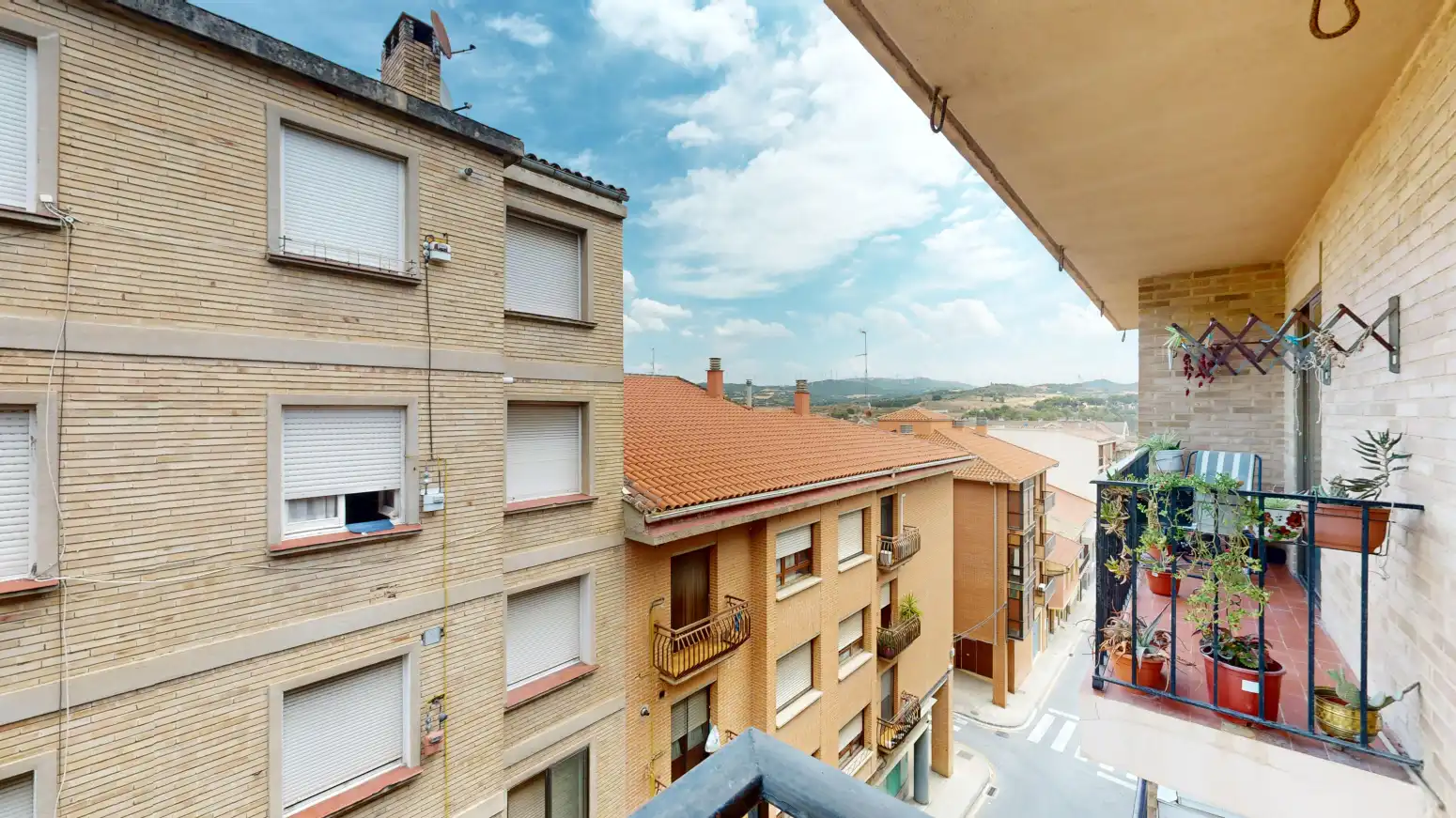 Vista exterior de Piso en venta en Tafalla con Calefacción, Parquet y Trastero