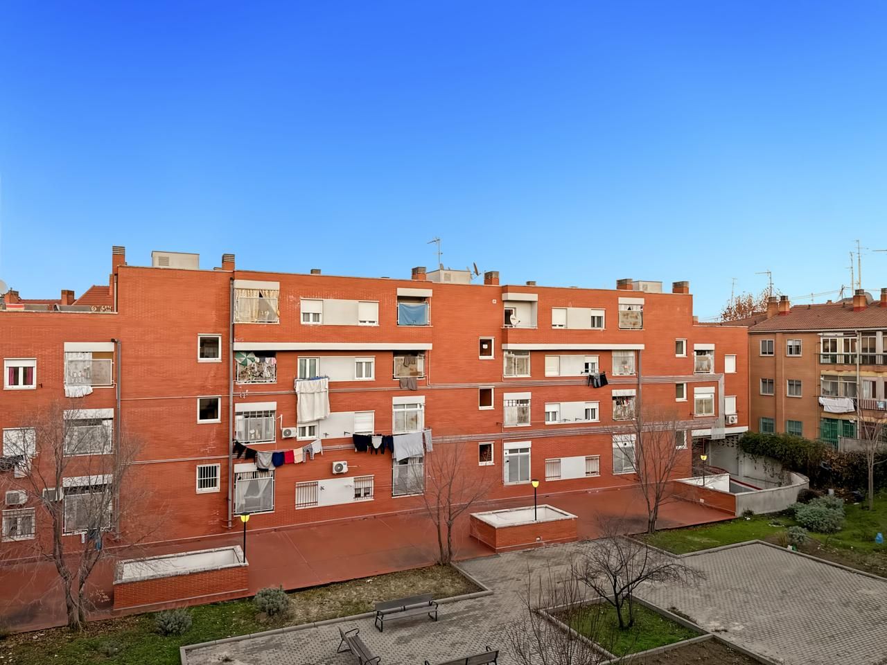 Vista exterior de Pis en venda en  Madrid Capital amb Terrassa