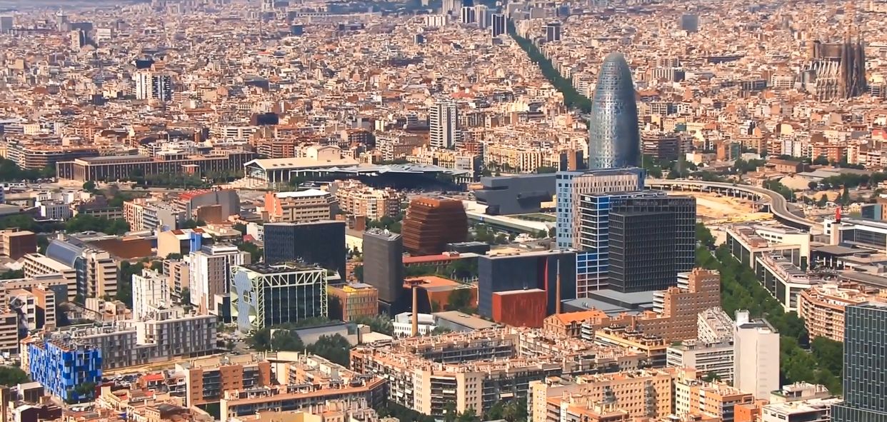 Vista exterior de Terreny industrial en venda en  Barcelona Capital