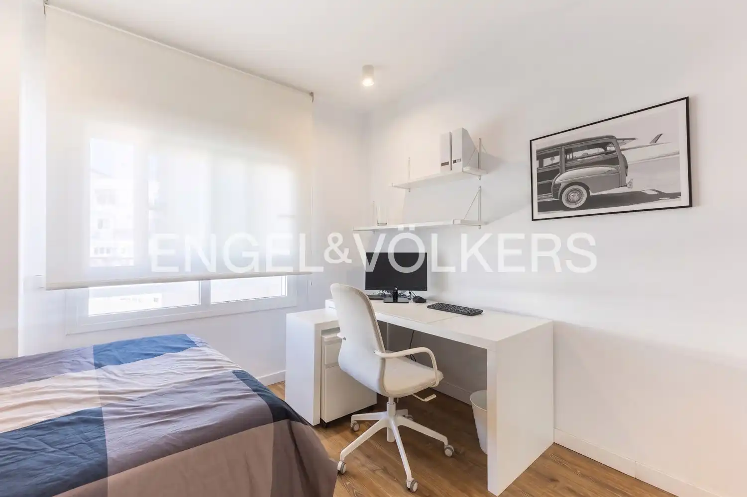Schlafzimmer von Wohnung zur Miete in Extramurs
