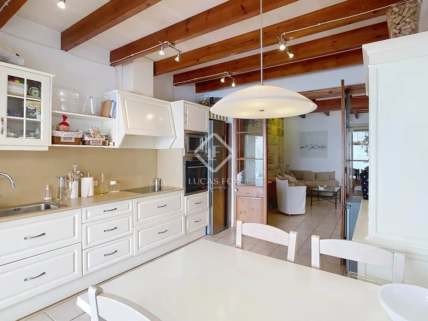 Küche von Haus oder Chalet zum Verkauf in Ciutadella de Menorca mit Klimaanlage, Heizung und Privatgarten