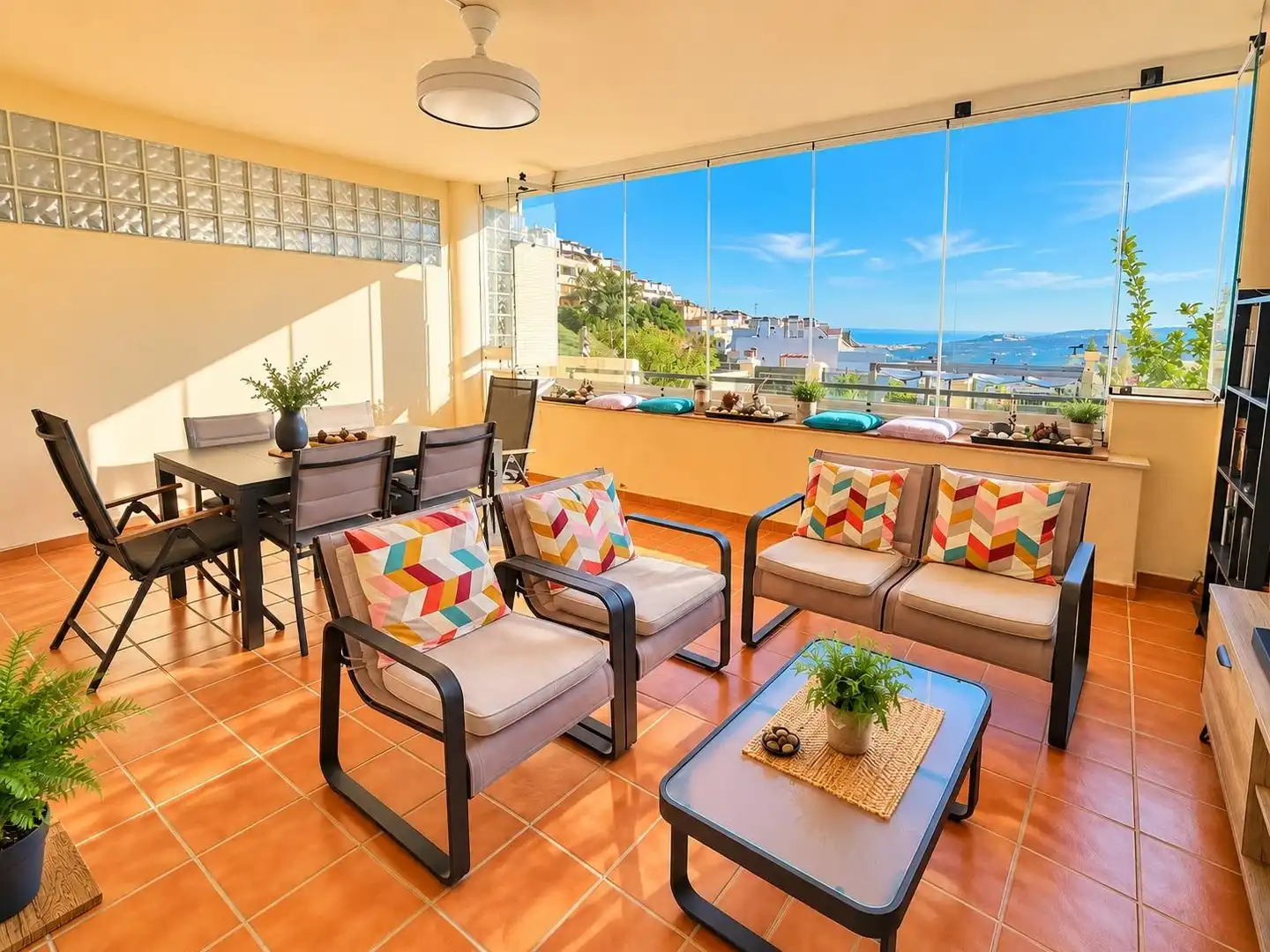 Terrace of Flat for sale in Doña Julia Golf