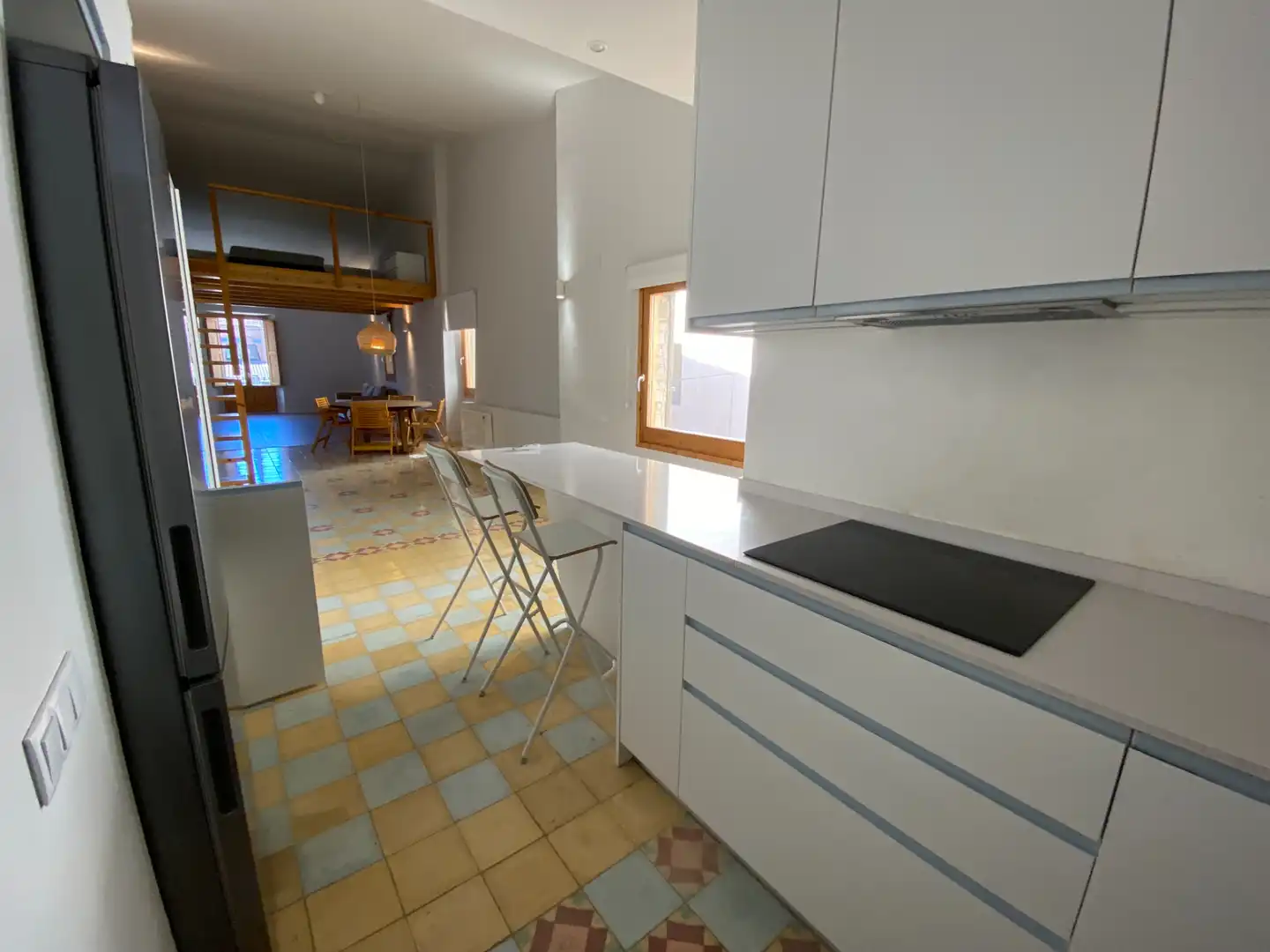 Kitchen of Flat for rent in Sant Cugat del Vallès  with Air Conditioner, Furnished and Oven