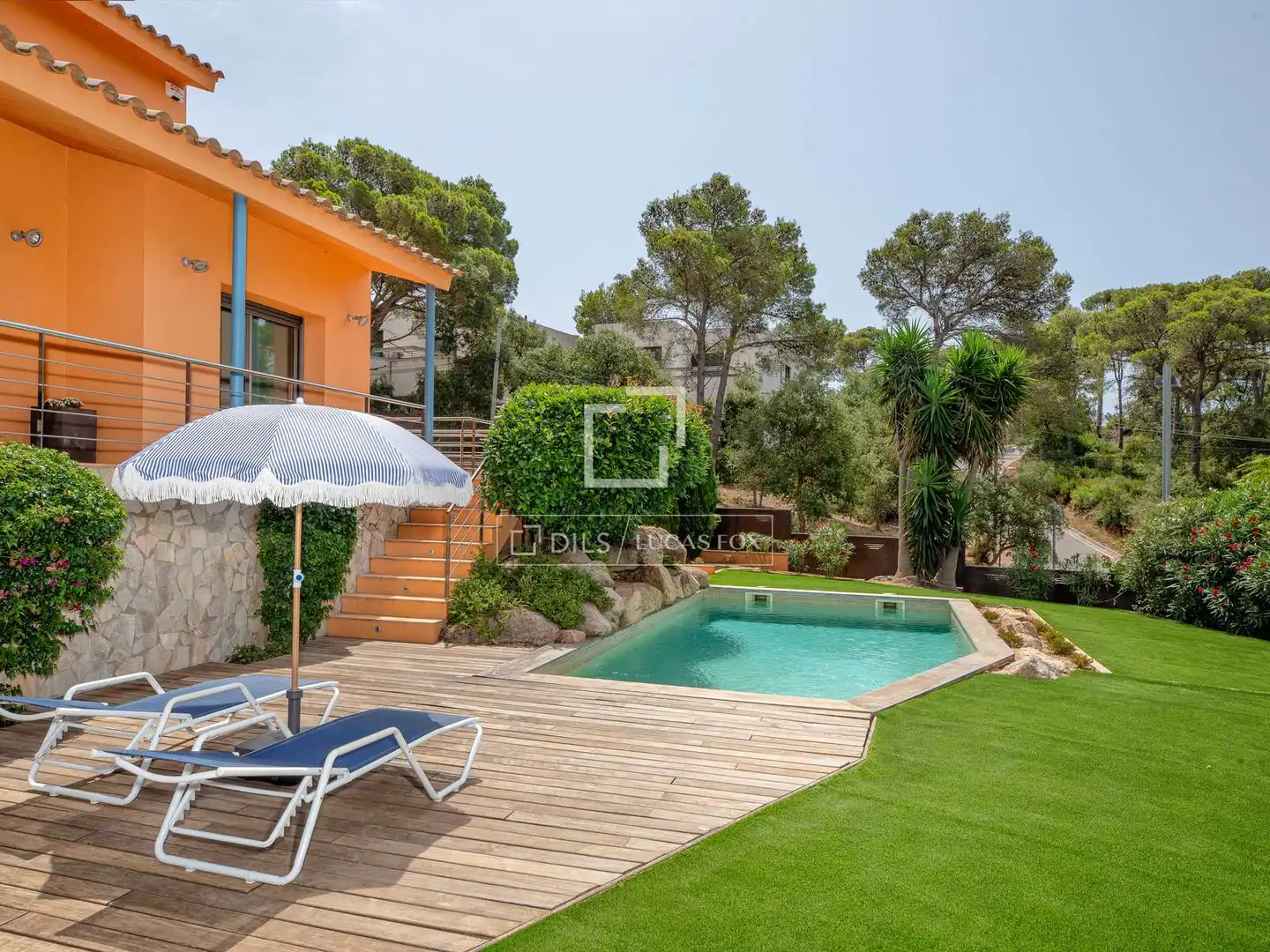 Piscina de Casa o xalet en venda en Palafrugell amb Aire condicionat, Calefacció i Jardí privat