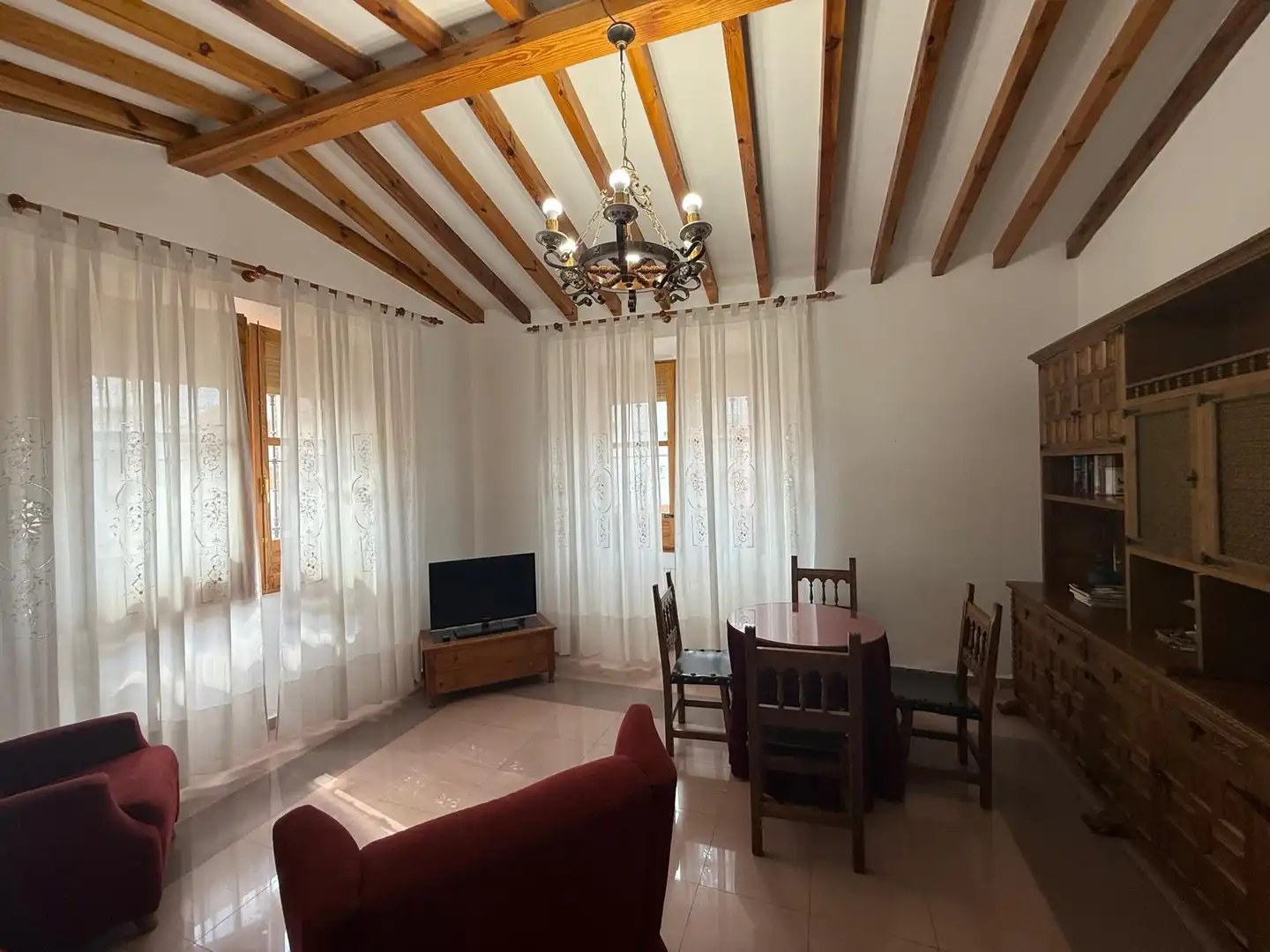 Wohnzimmer von Haus oder Chalet zum Verkauf in Villanueva de los Infantes (Ciudad Real) mit Heizung, Abstellraum und Möbliert