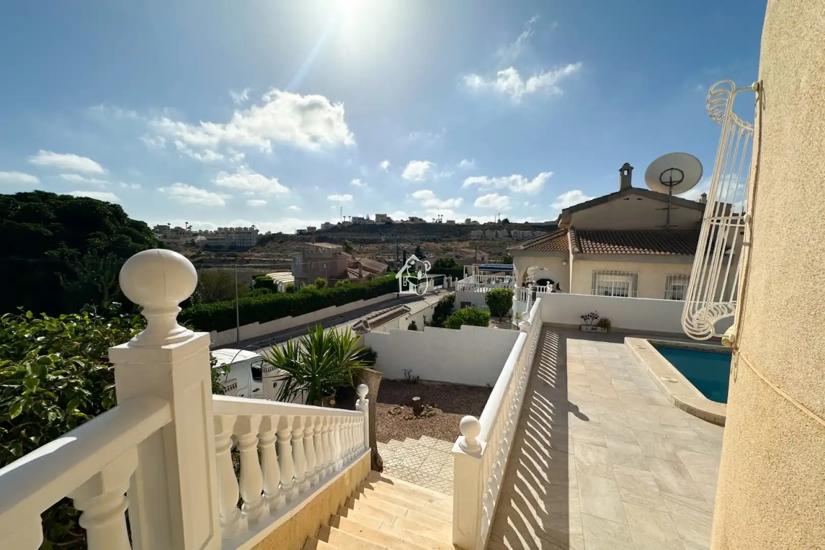 Vista exterior de Casa o xalet de lloguer en Rojales amb Aire condicionat, Jardí privat i Terrassa