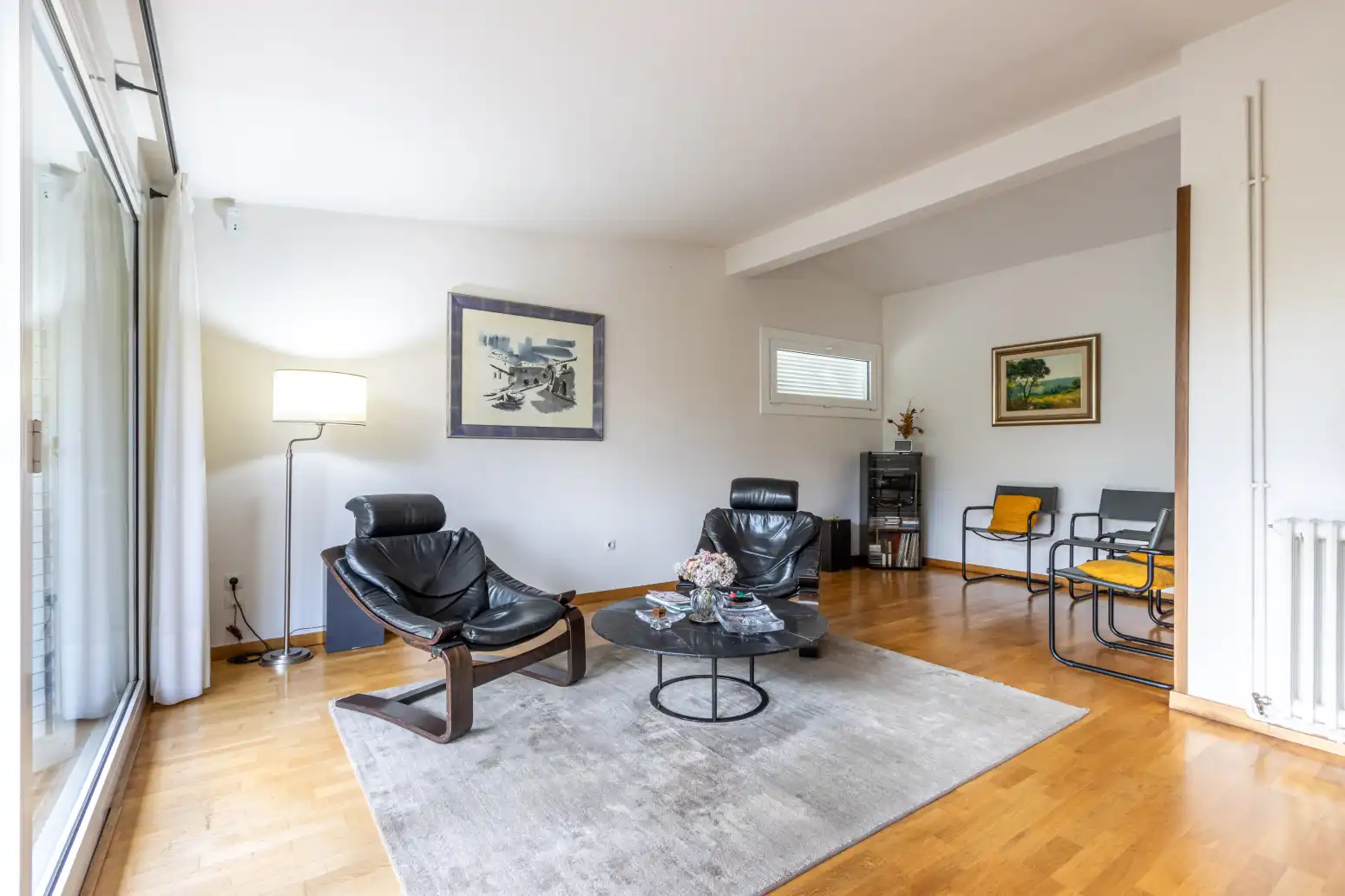 Sala de estar de Casa o chalet en venta en Matadepera con Calefacción, Jardín privado y Parquet
