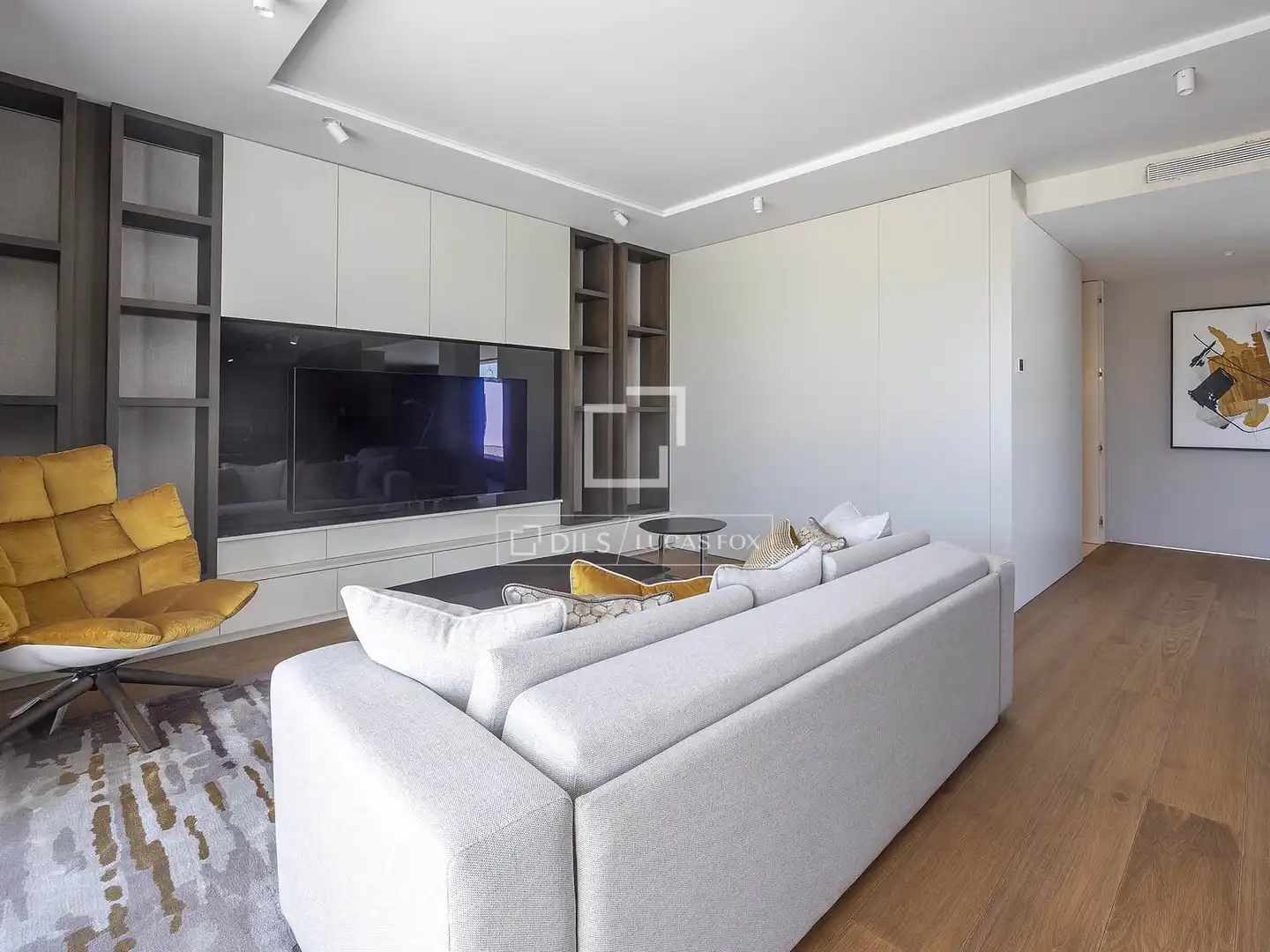 Sala de estar de Casa o chalet en venta en Bétera con Aire acondicionado, Calefacción y Parquet