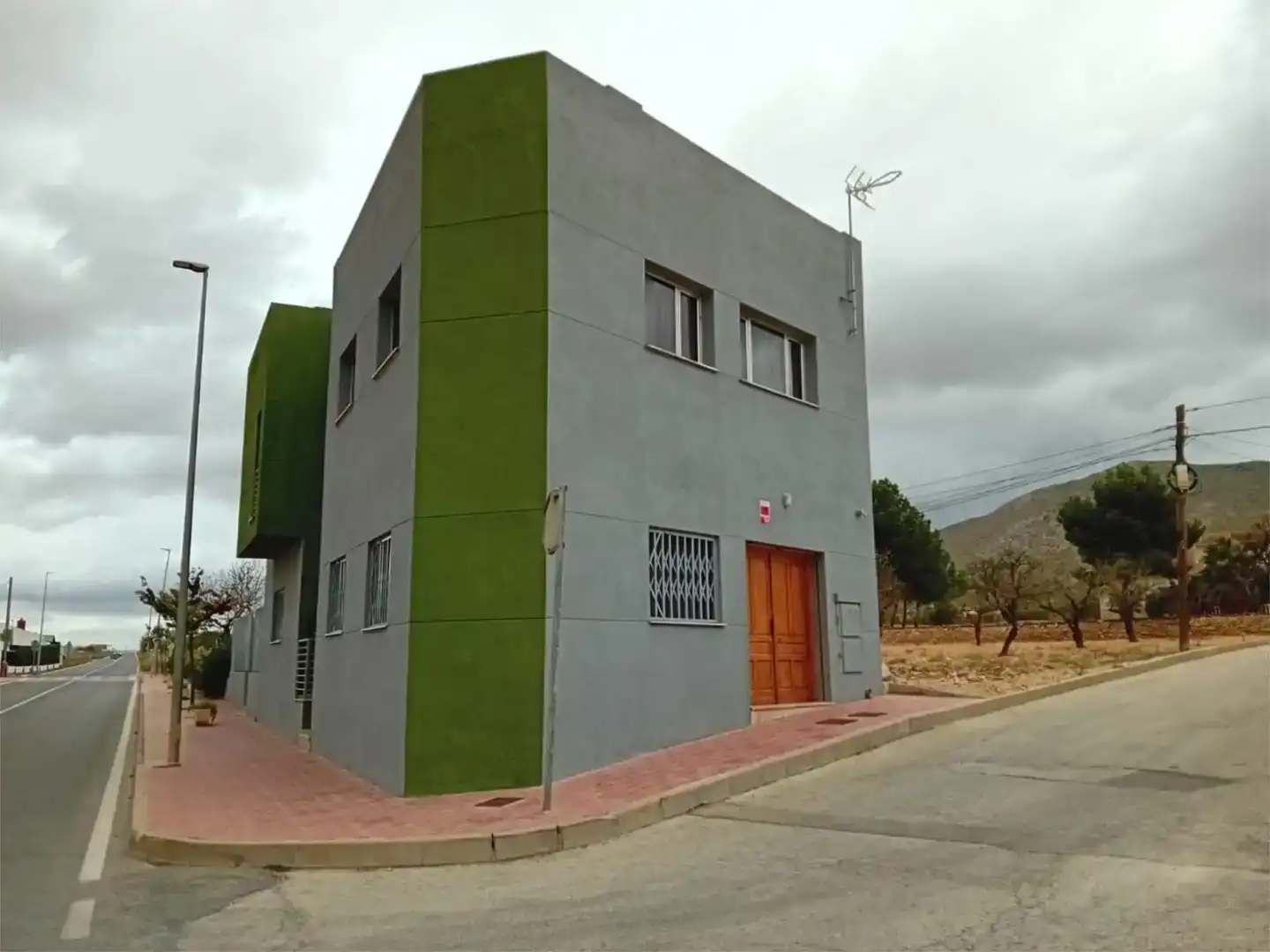 Vista exterior de Dúplex en venda en Hondón de los Frailes amb Aire condicionat i Balcó