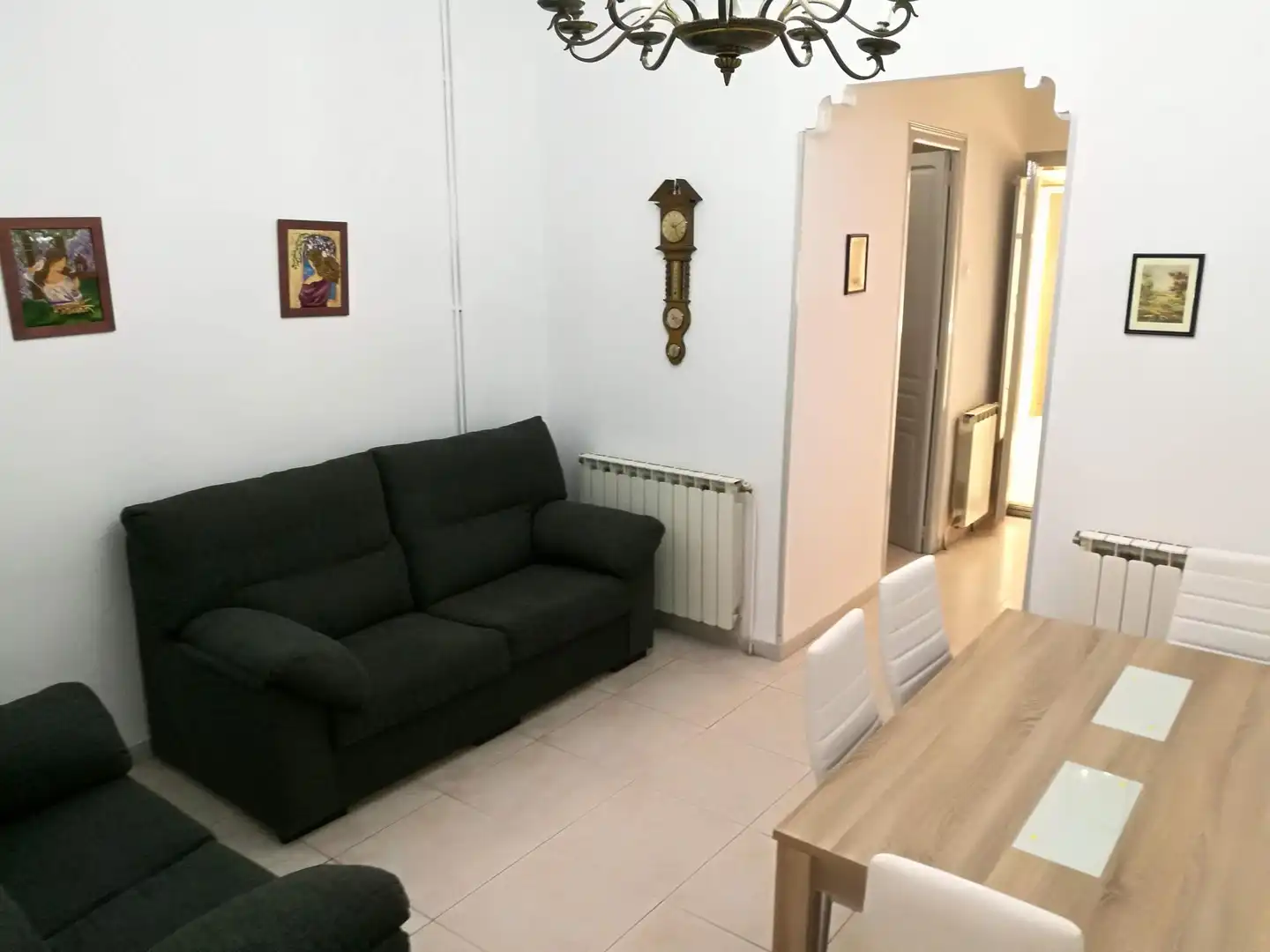 Sala d'estar de Casa adosada de lloguer en Bellvís, Lleida