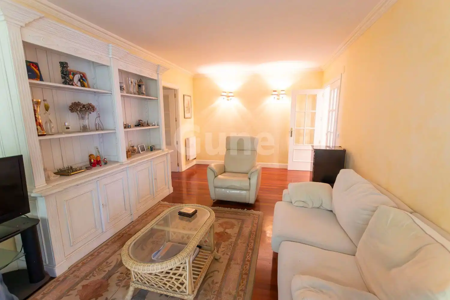 Sala de estar de Piso en venta en Urretxu con Calefacción, Jardín privado y Terraza
