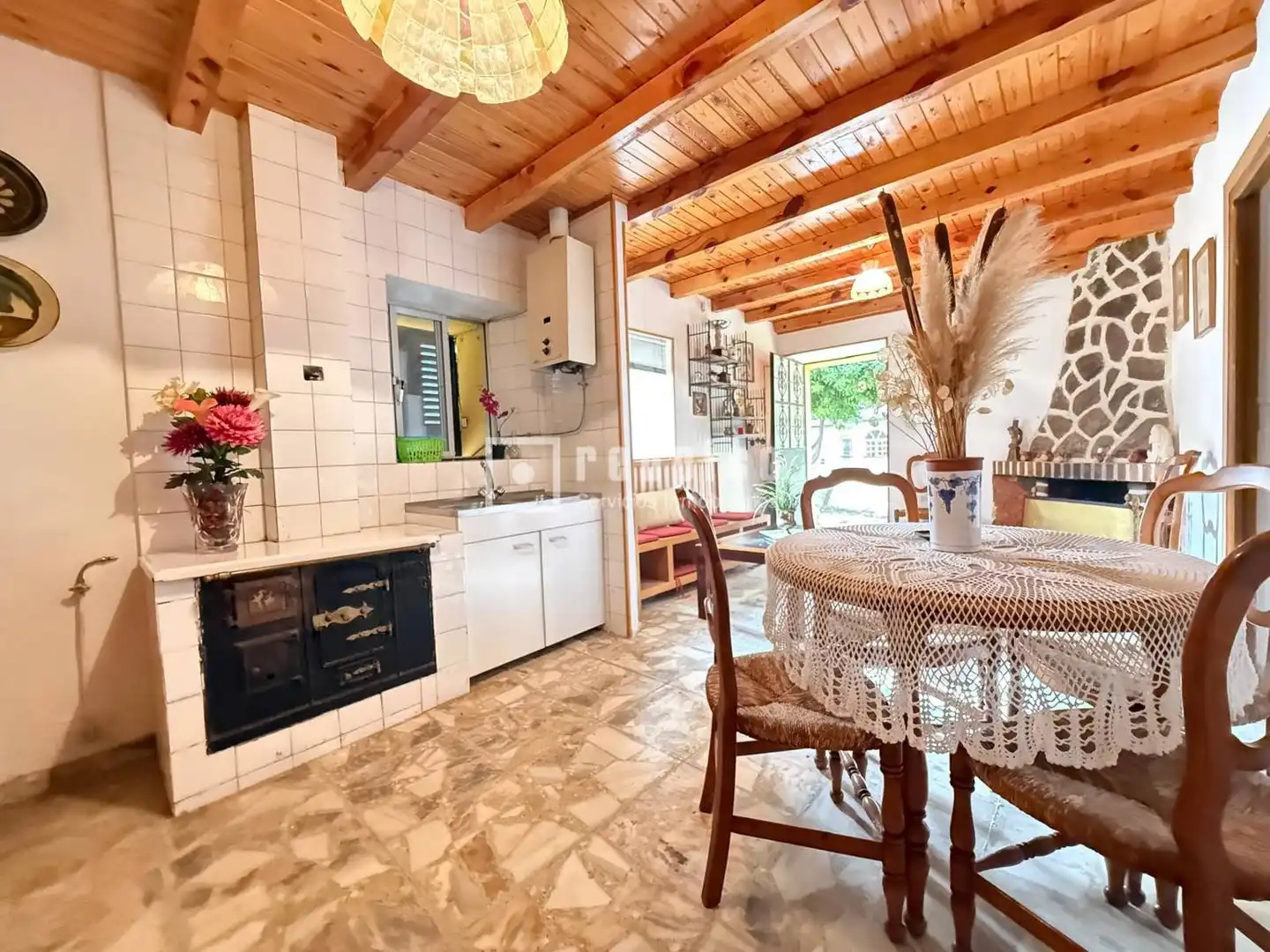 Kitchen of Houses for sale in Otero de Herreros  with Heating and Terrace