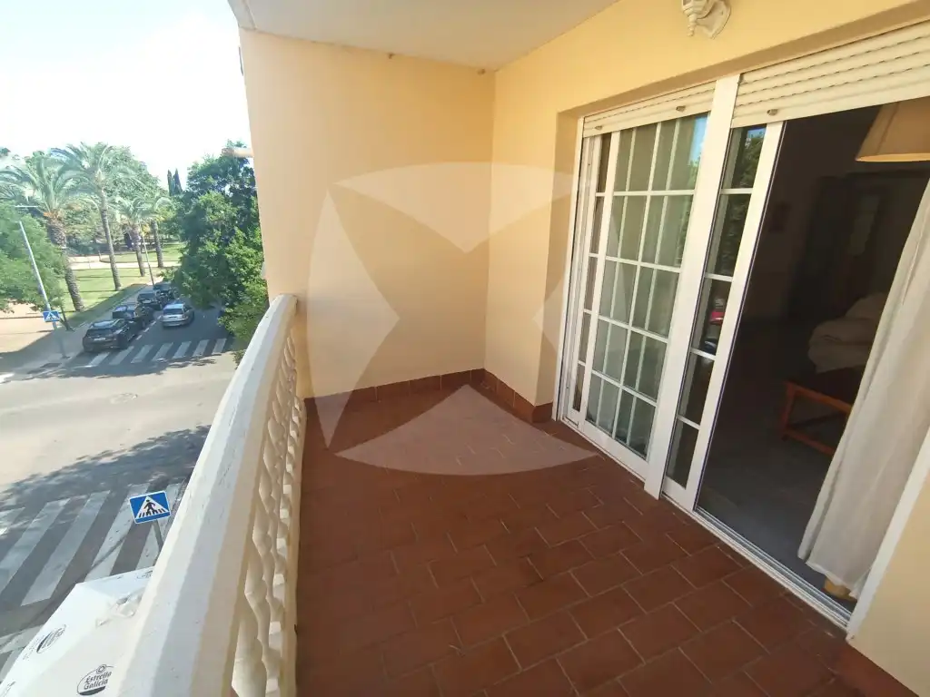 Terraza de Piso de alquiler en Badajoz con Aire acondicionado, Terraza y Amueblado
