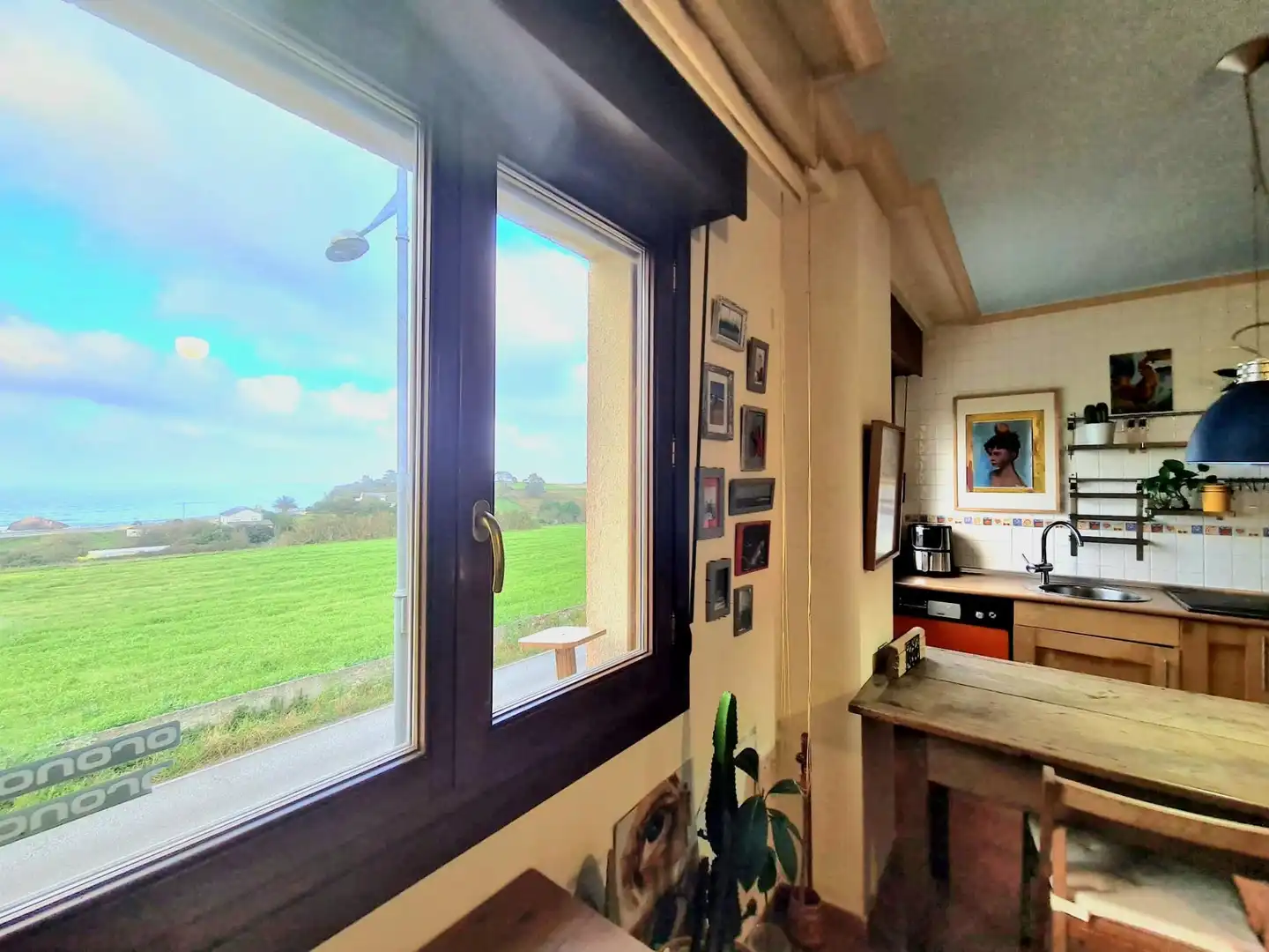 Kitchen of Flat for rent in Tapia de Casariego  with Heating and Furnished