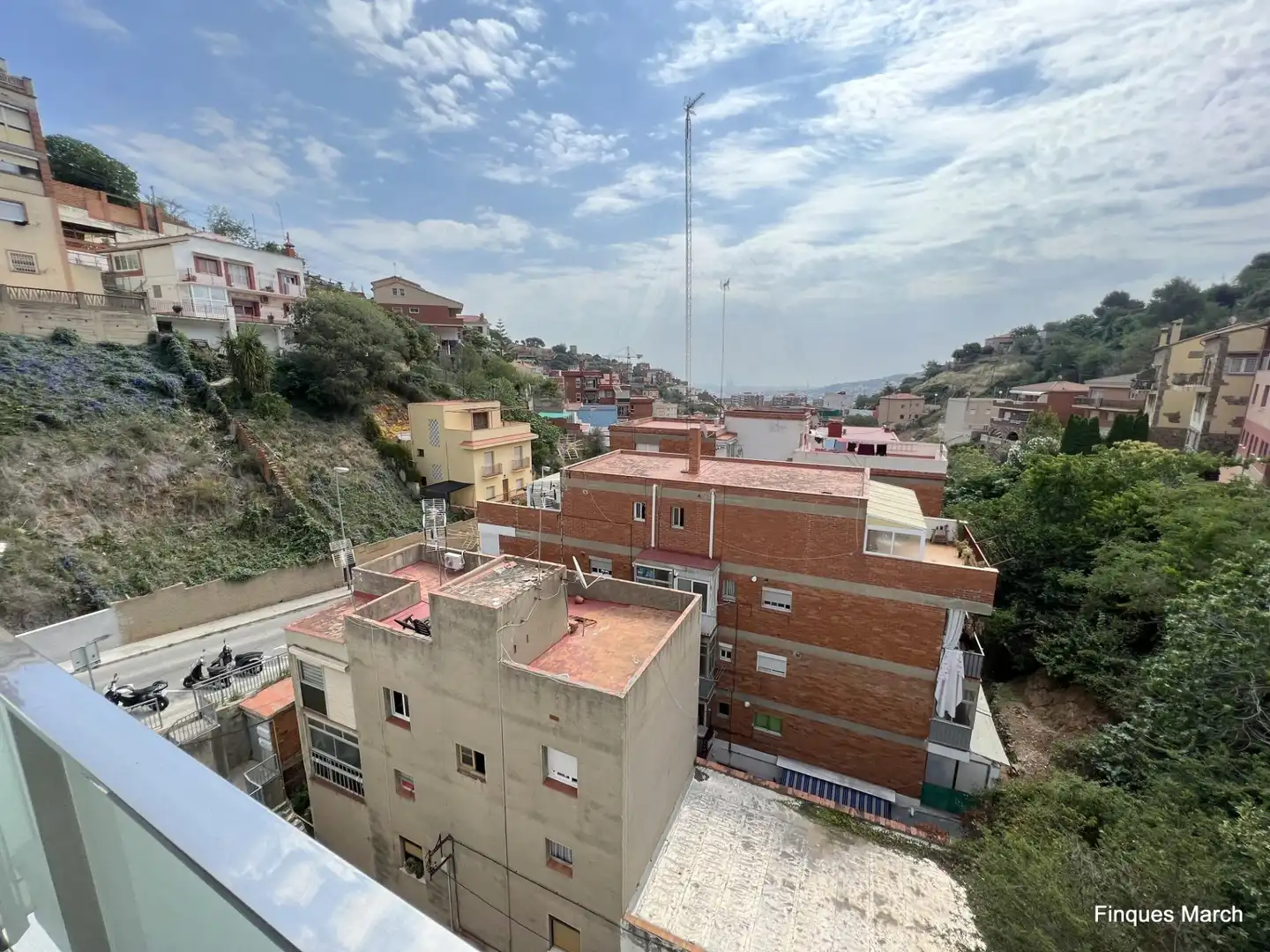 Vista exterior de Piso de alquiler en Barcelona con Aire acondicionado, Calefacción y Parquet