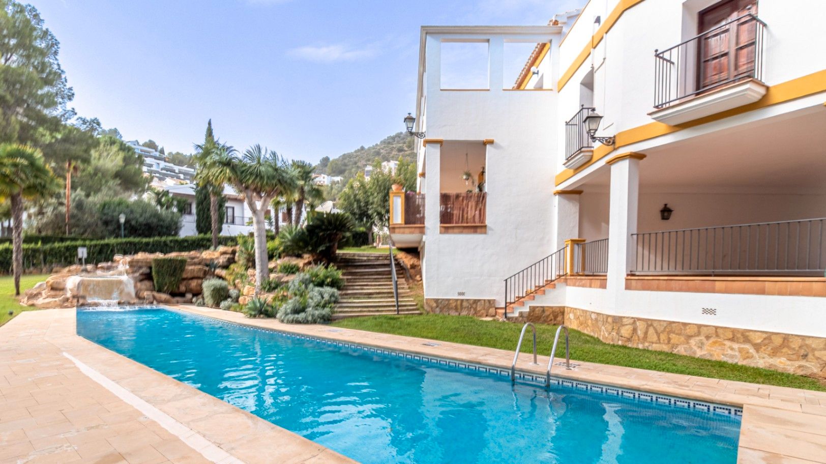 Jardín de Apartamento en venta en Pedreguer con Jardín privado, Terraza y Piscina