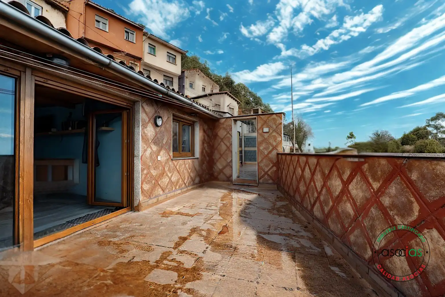 Terraza de Casa adosada en venta en Gijón  con Calefacción, Terraza y Trastero
