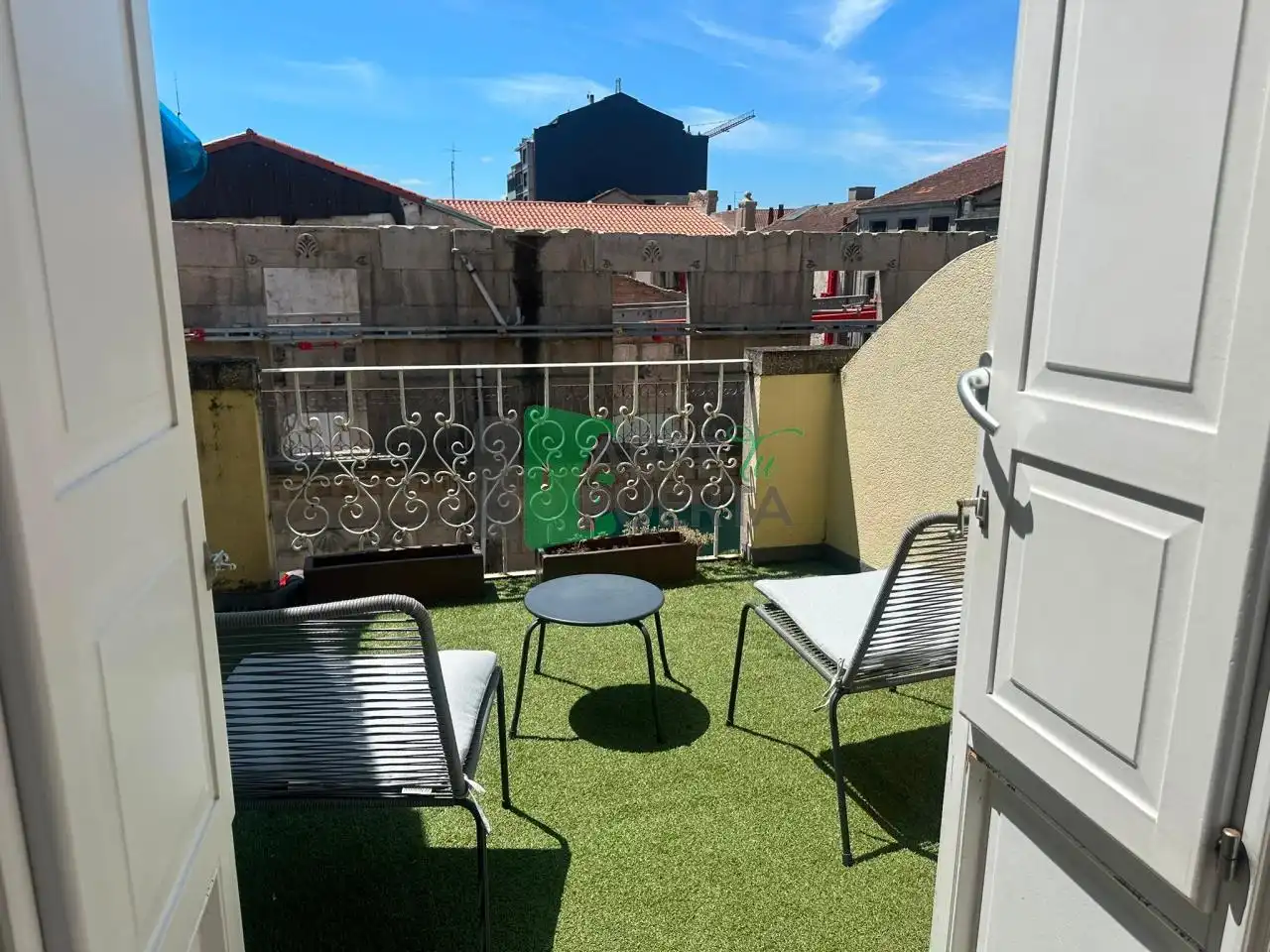 Terraza de Dúplex de alquiler en Ourense Capital  con Calefacción y Terraza
