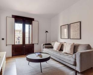 Sala d'estar de Apartament per a compartir en  Barcelona Capital amb Aire condicionat, Calefacció i Terrassa