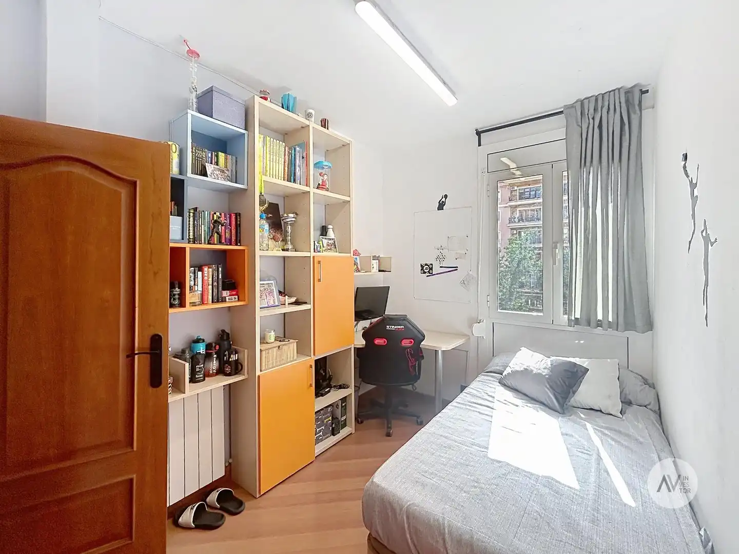 Habitación de Apartamento en venta en Barcelona con Aire acondicionado, Calefacción y Parquet