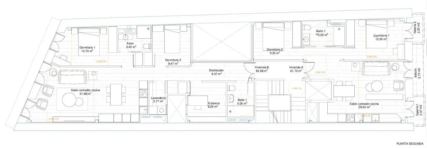 Piso en venta en A Coruña Capital  con Calefacción y Balcón